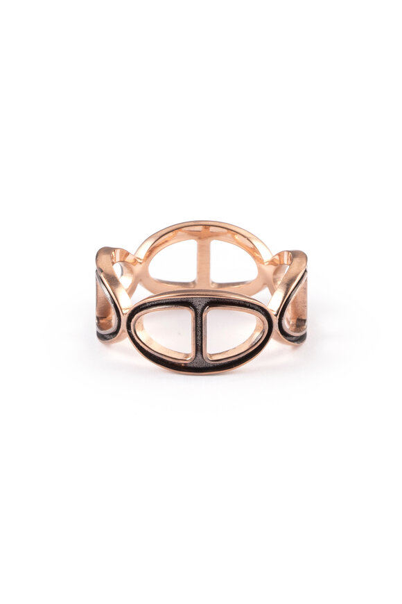 Sylva & Cie 14k Rose Gold Buckle Band - view 1