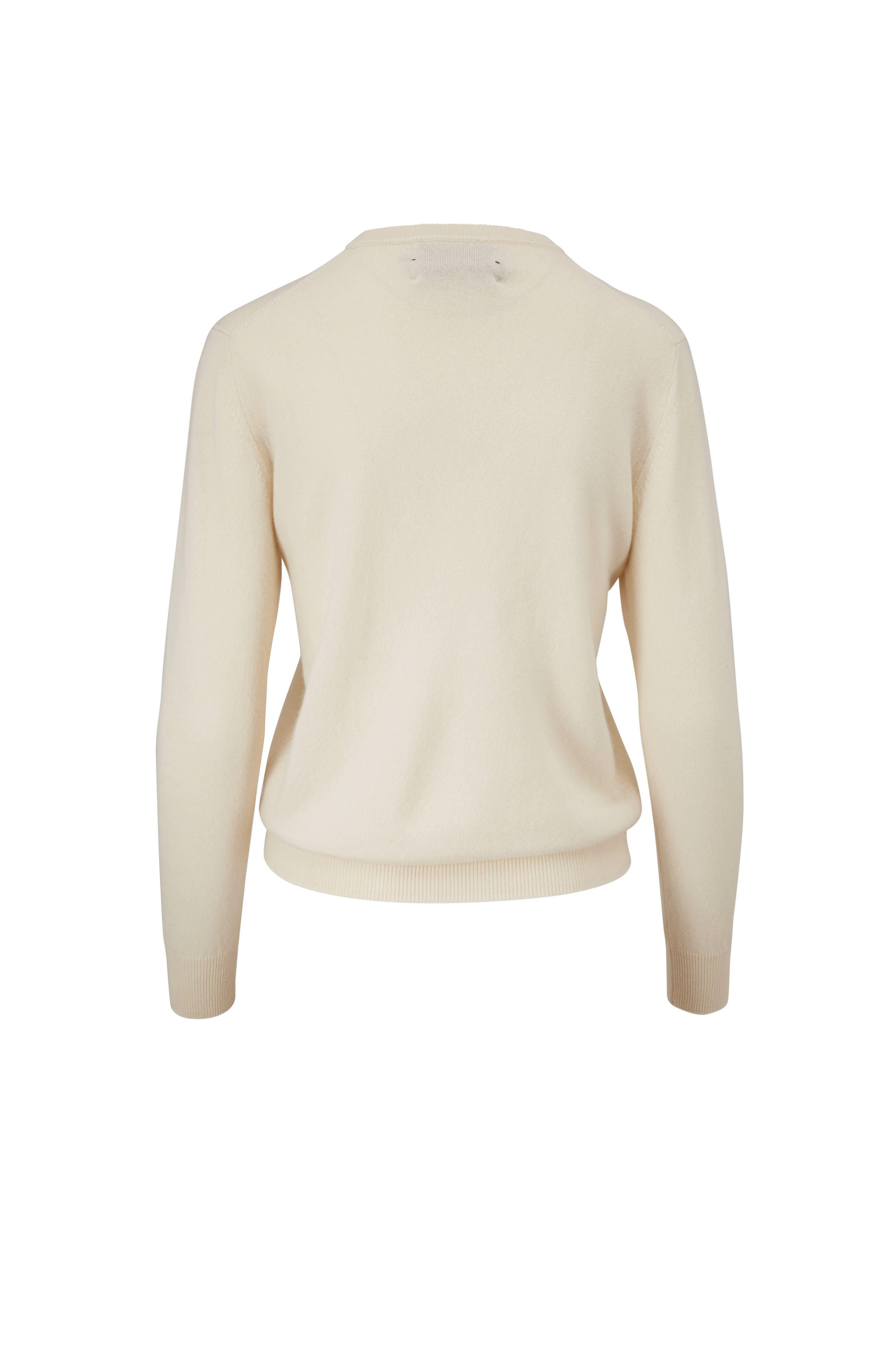 Lingua Franca - Cream & Black Come Together Sweater