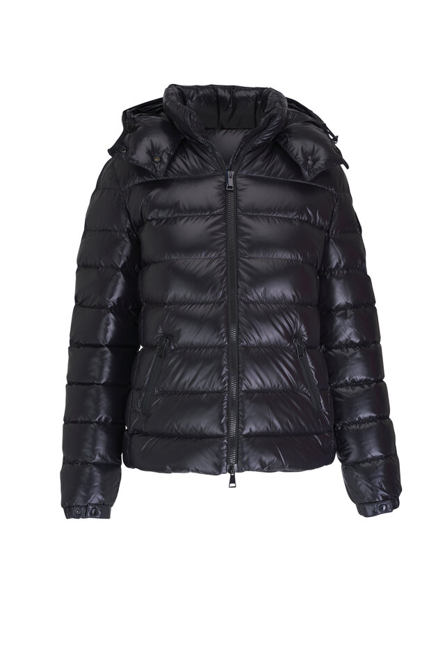 Moncler Ananke Matte Black Short Down Jacket Mitchell Stores