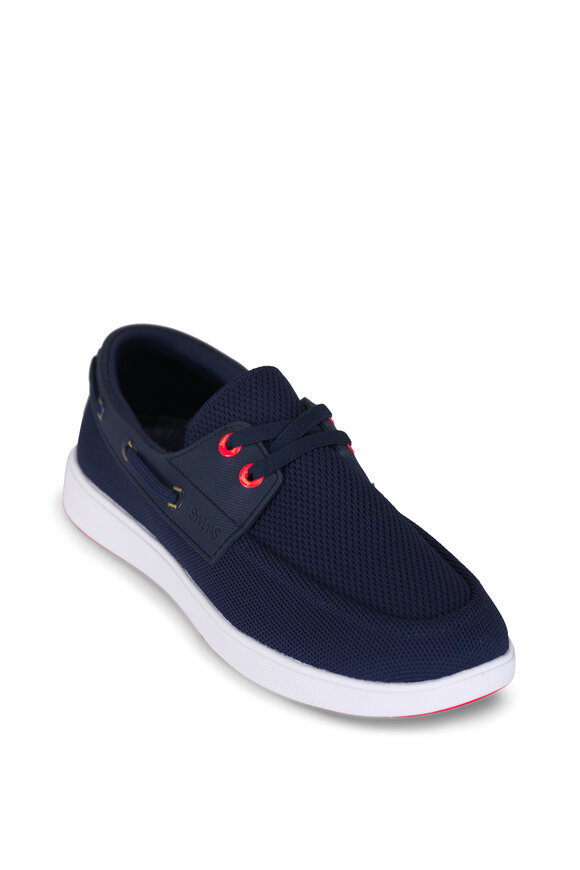Swims Breeze Navy Boat Shoe - view 1