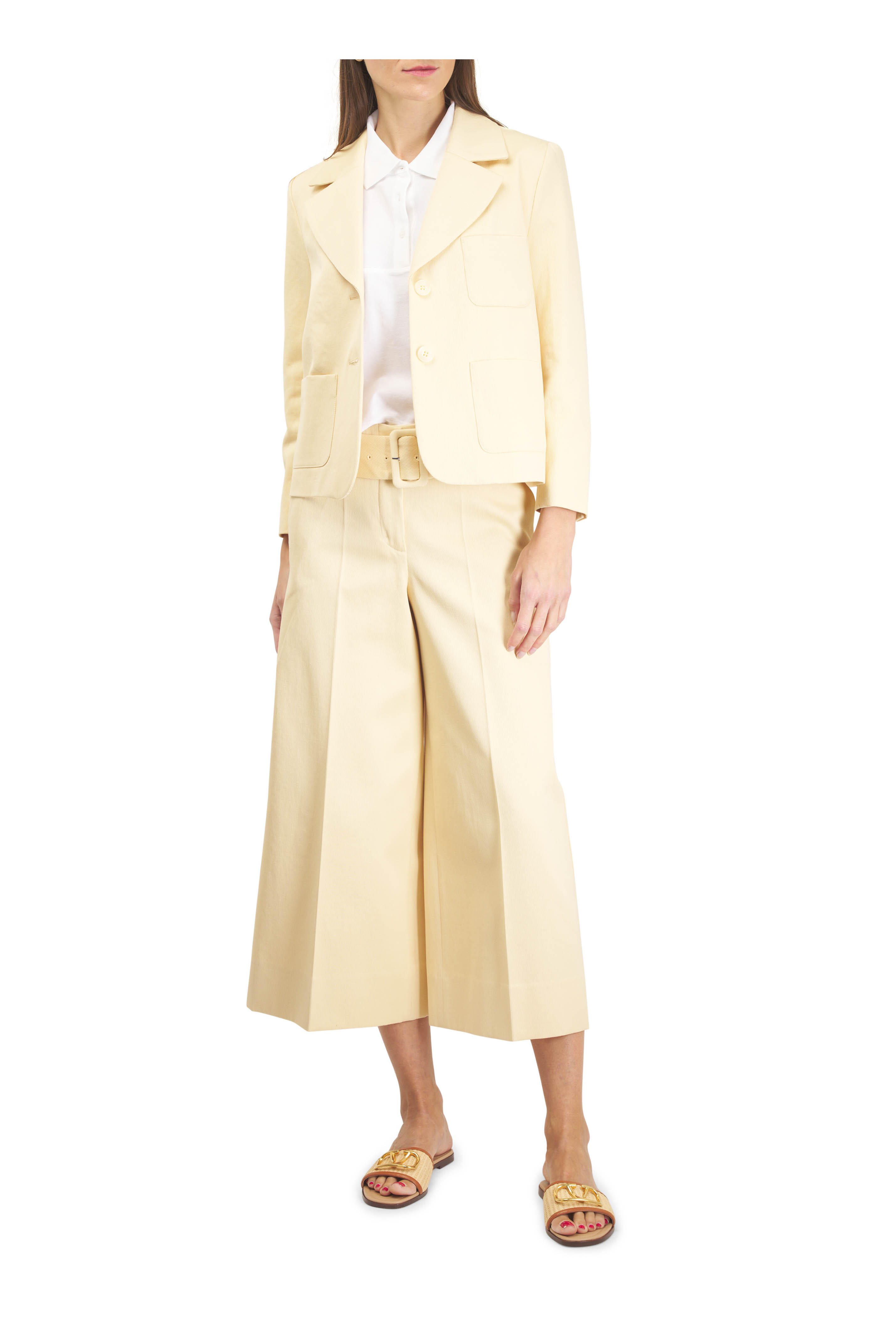 Dorothee Schumacher - Sporty Romance Piqué White Polo