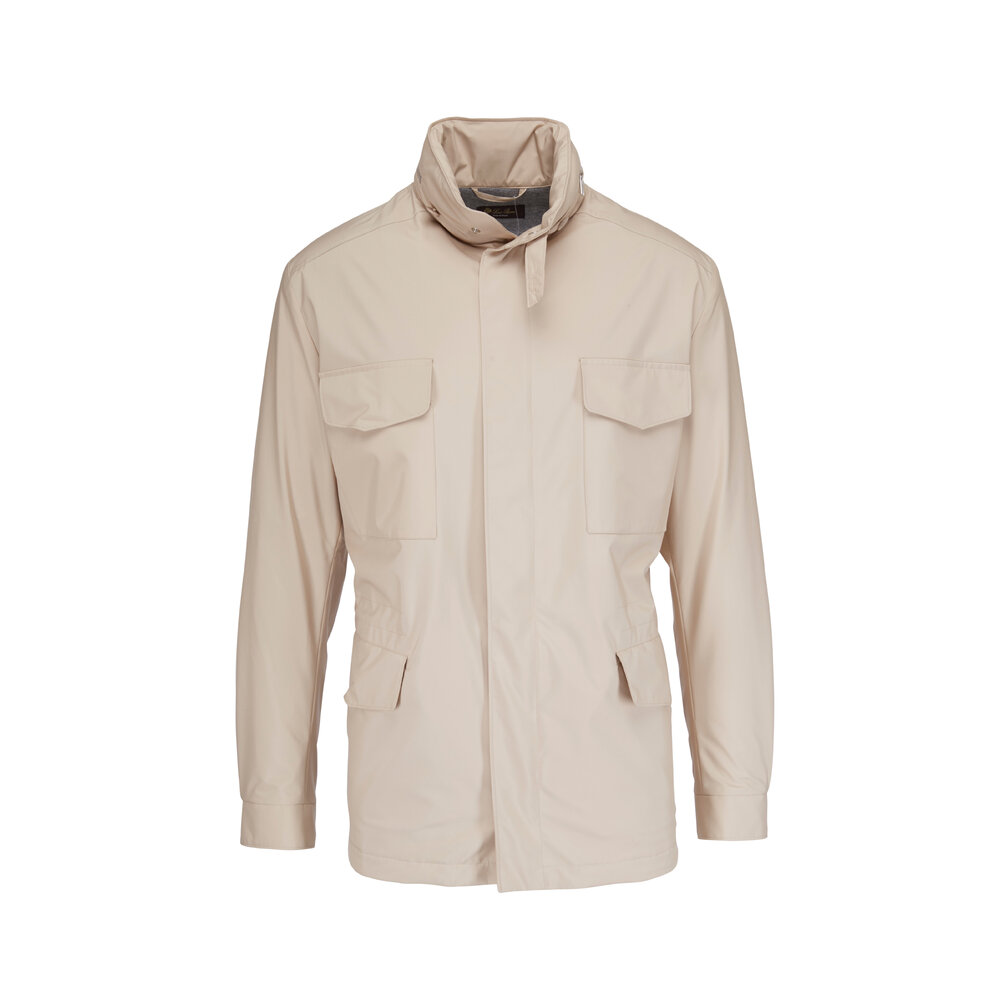 ジャケット Loro Piana Benedetta Jacket Benedetta Jacket Silk Natural Ivory | Loro Piana FR