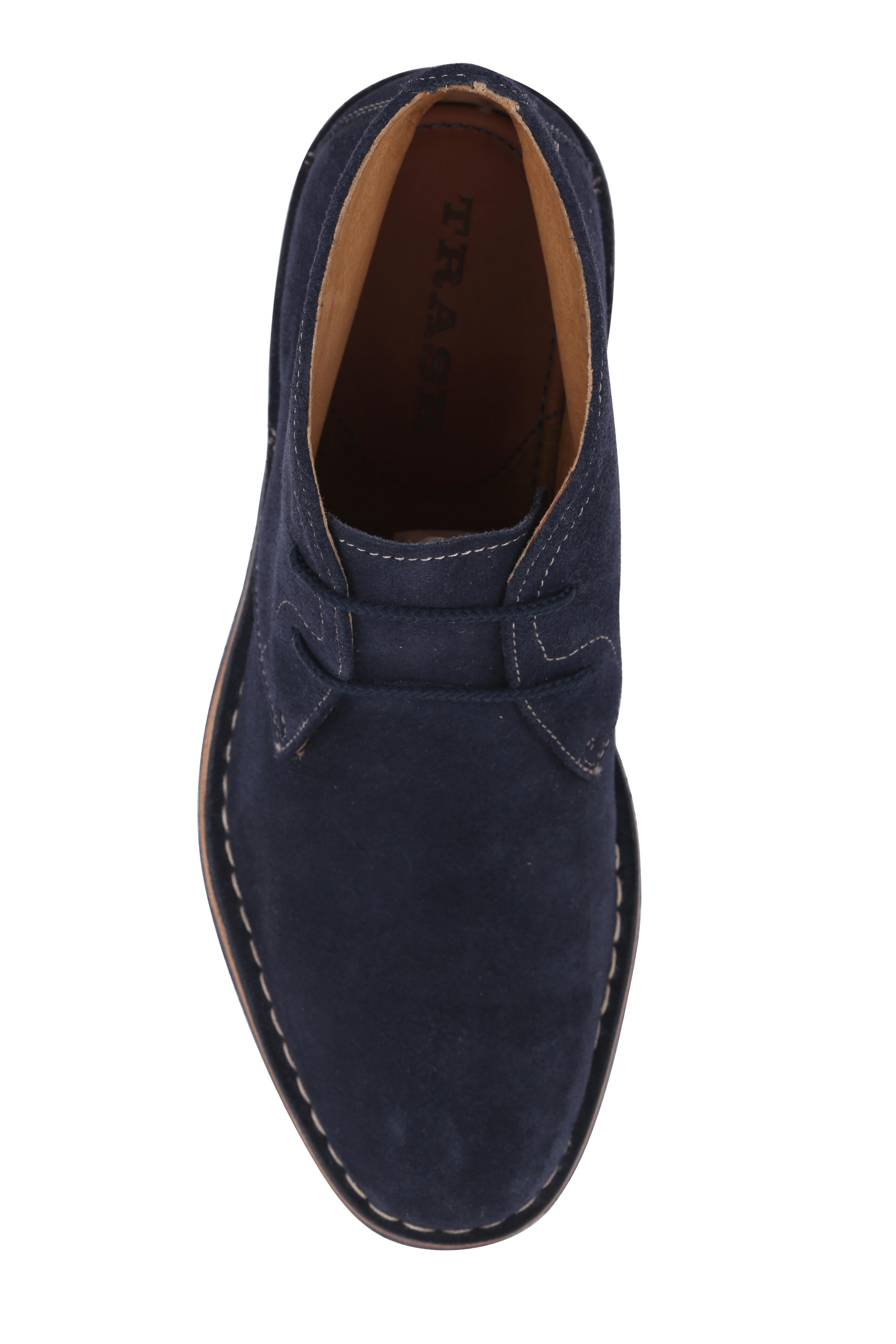 Trask - Brady Navy Suede Chukka Boot