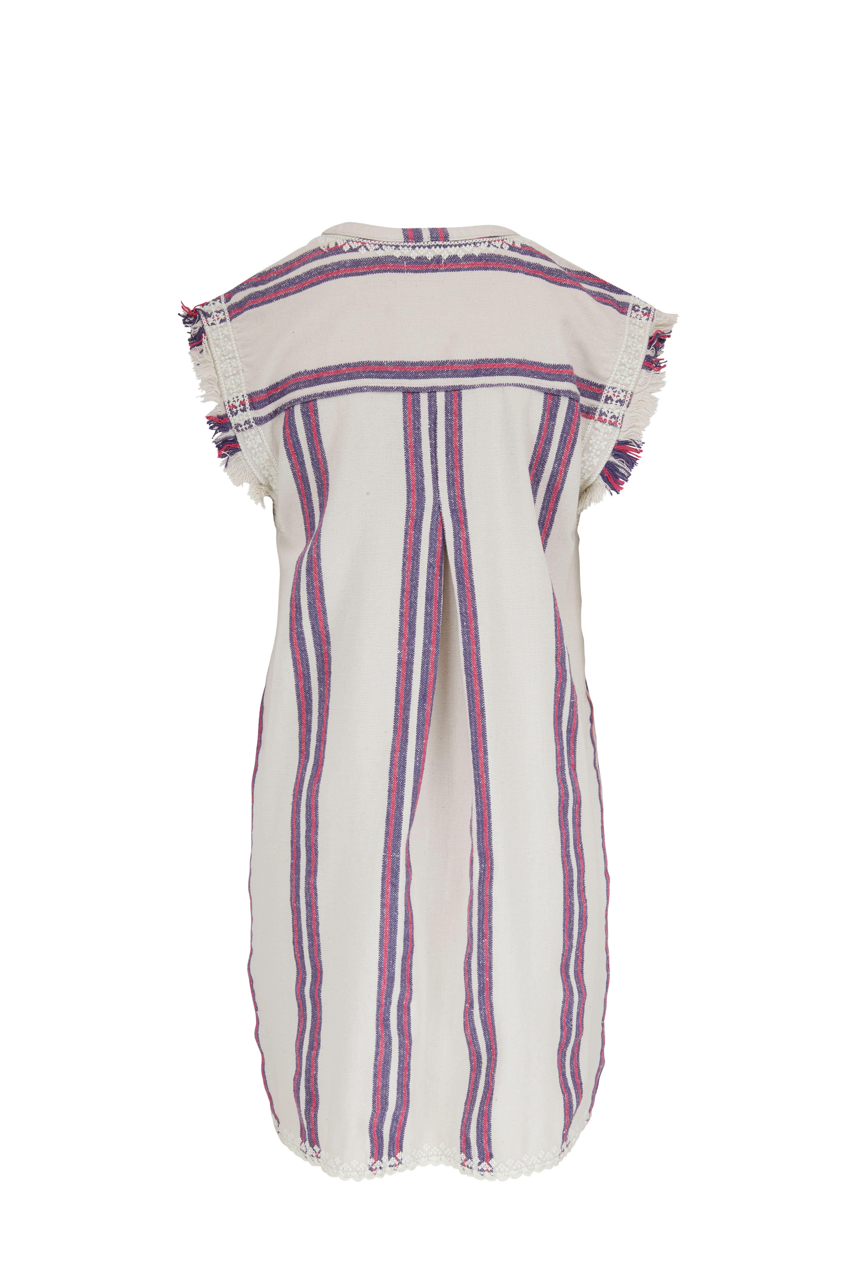 Faherty Brand - Baja French Rose Stripe Beach Tunic