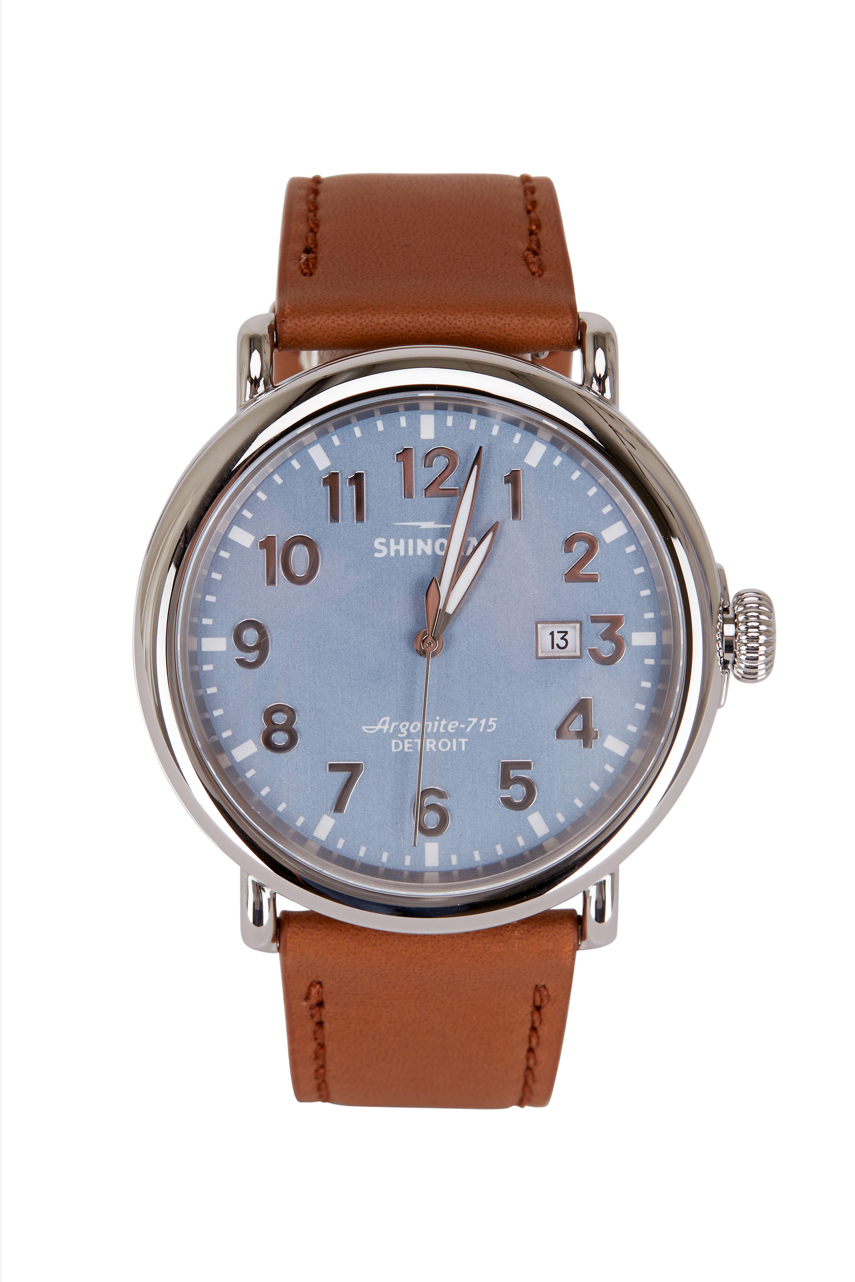 Shinola runwell 47mm on sale blue