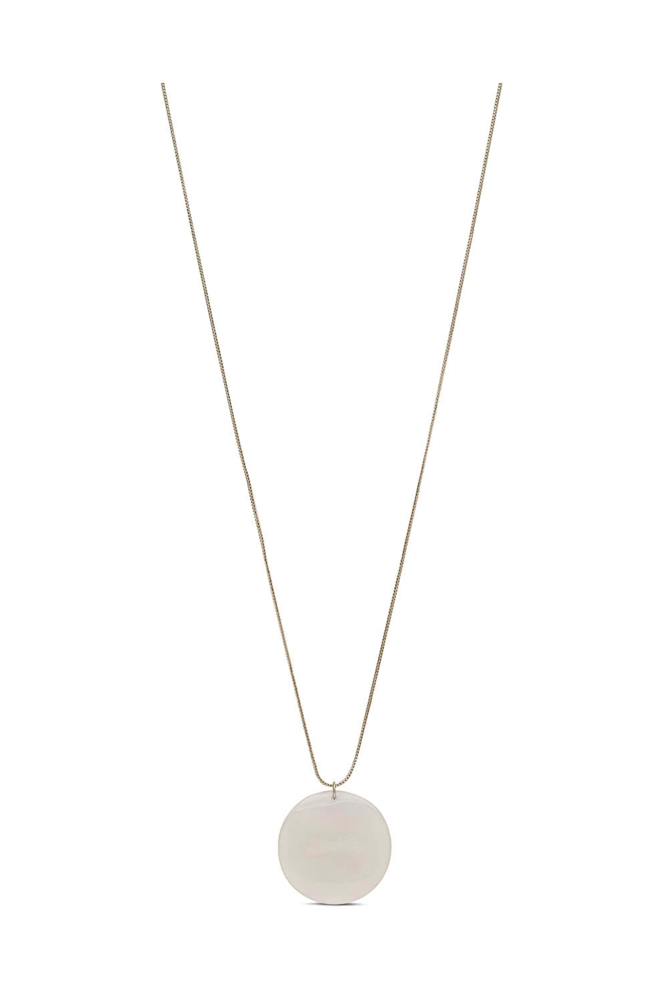 Ted Muehling - Sterling Silver Blue Chalcedony Pendant Necklace