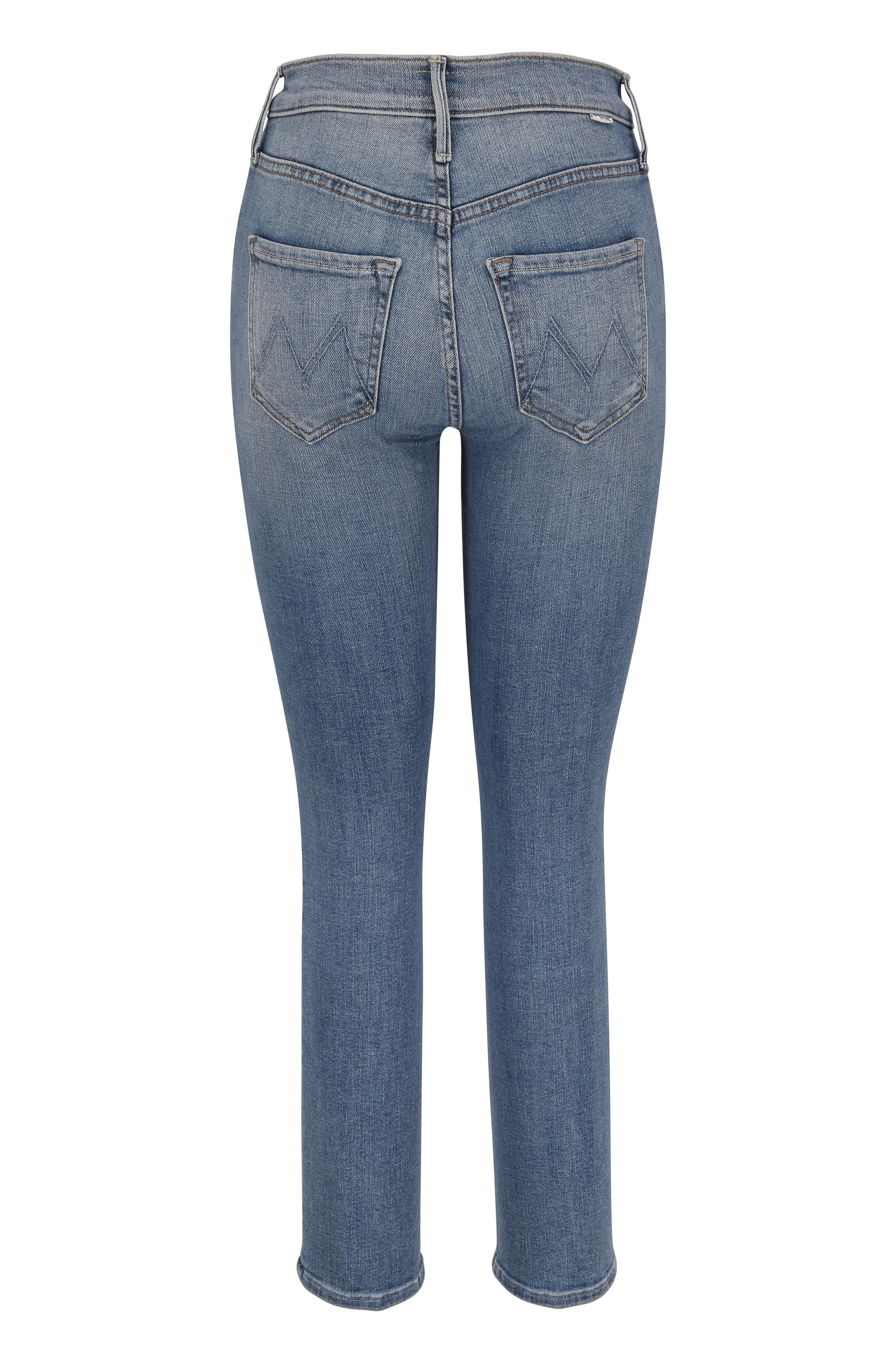 Mother Denim - Dazzler Camp Expert Mid-Rise Ankle Jean
