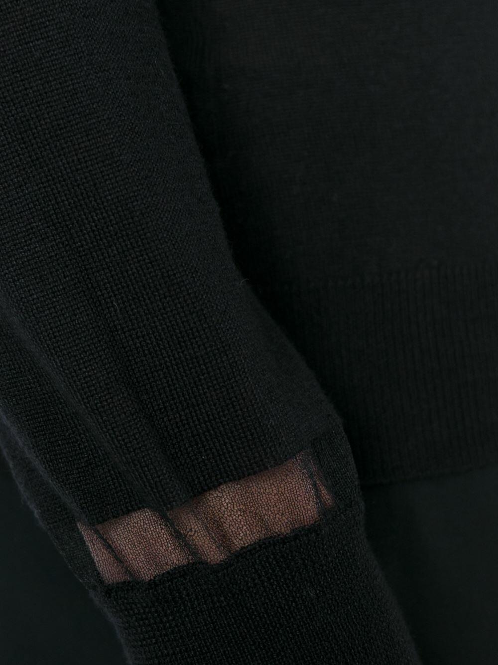 Lanvin - Black Cashmere & Silk Turtleneck Sweater