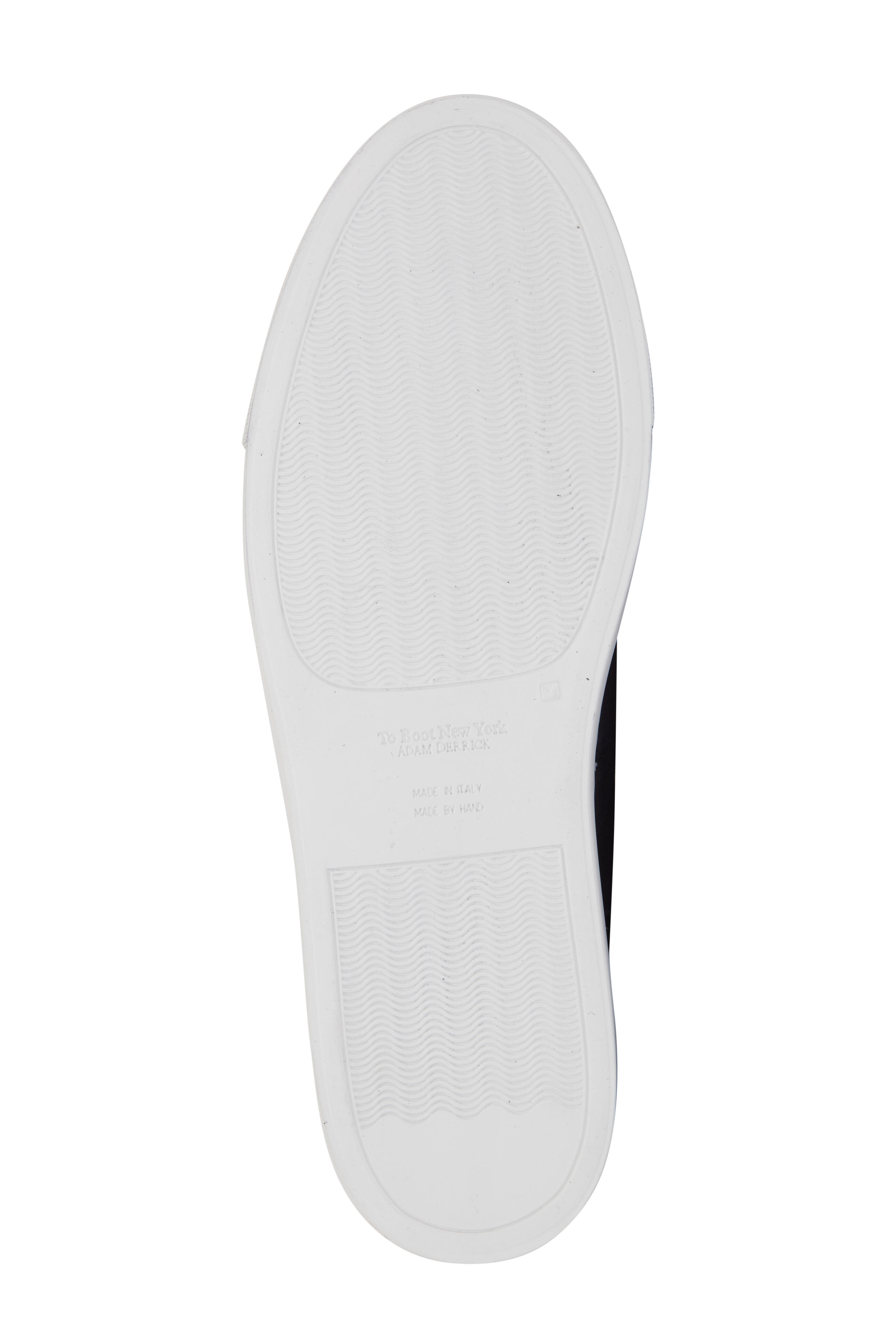 To Boot New York - Jones Navy Suede High-Top Sneaker