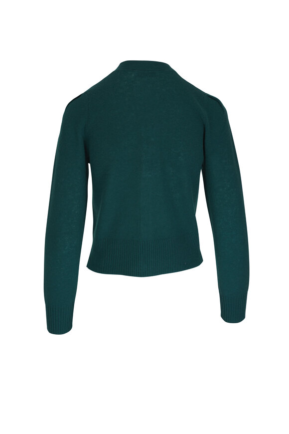 Veronica Beard - Solene Pine Cashmere Cardigan 