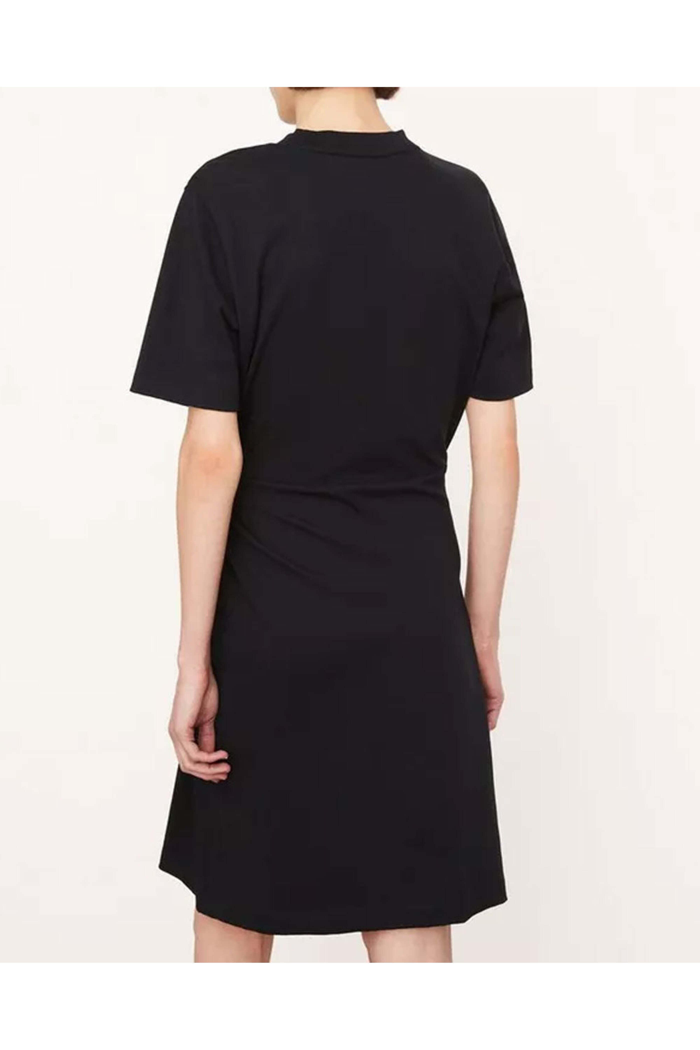 slim fit dress slacks Naomi Chiffon Maxi Dress  Short-Sleeve Black