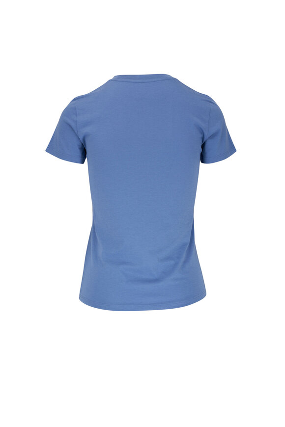 Vince - Essential Blue Crewneck T-Shirt 