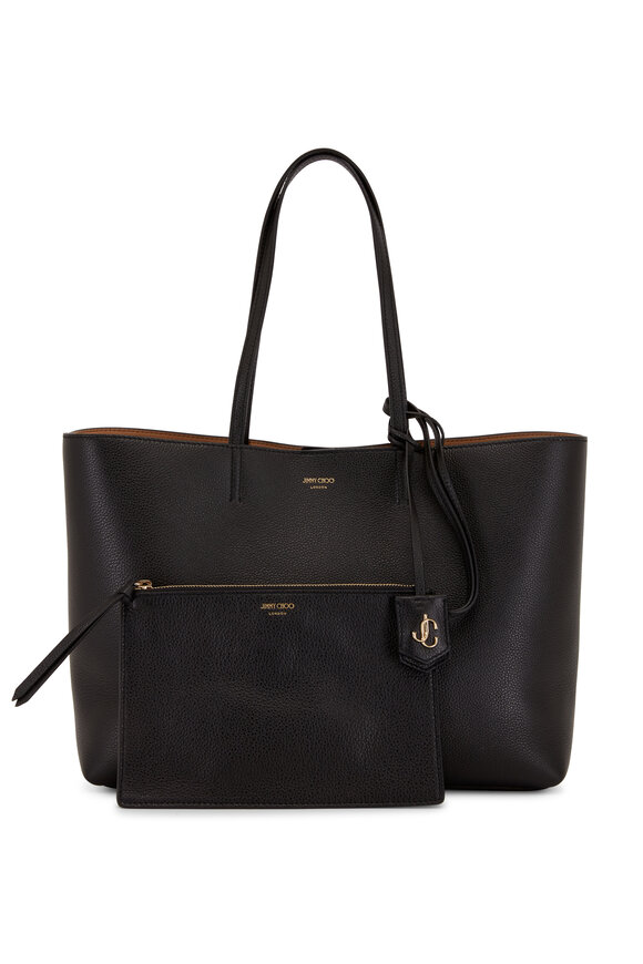 Jimmy Choo - Nine2Five Black Leather Tote