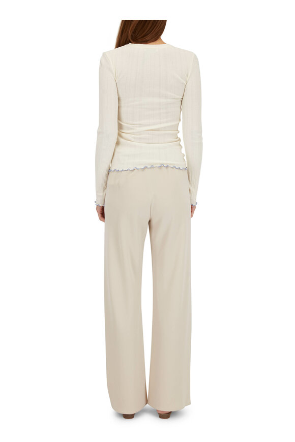 Vince - Shell High-Waist Bias Pant