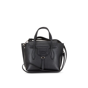 ハンドバッグ TOD'S TOP HANDLE BAGS NERO Tod's Structured Grained Top Handle Shopper In Nero | ModeSens