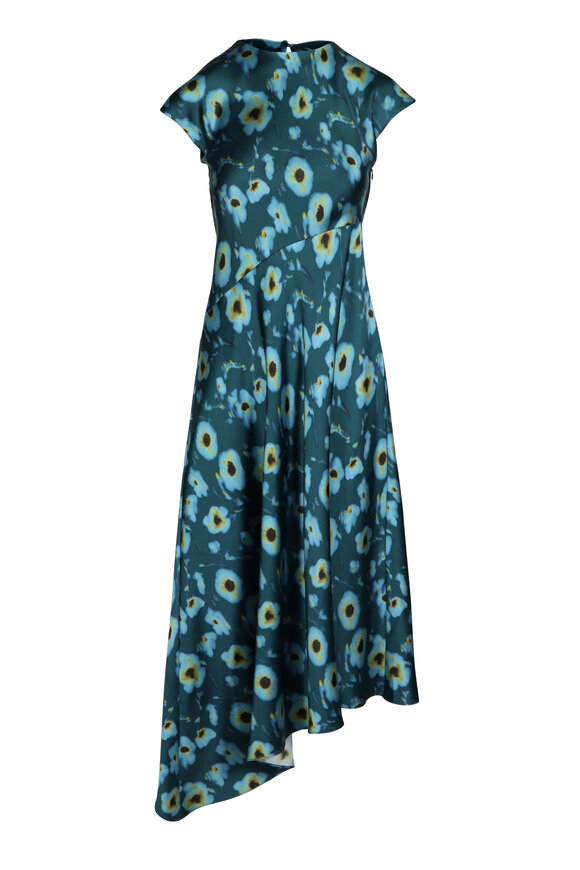 Tanya Taylor - Emerald Multi Violeta Dress | Mitchell Stores