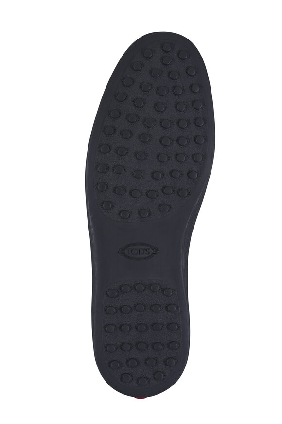 Tod's Allacciata Cassetta Dark Brown Leather Sneaker - view 4