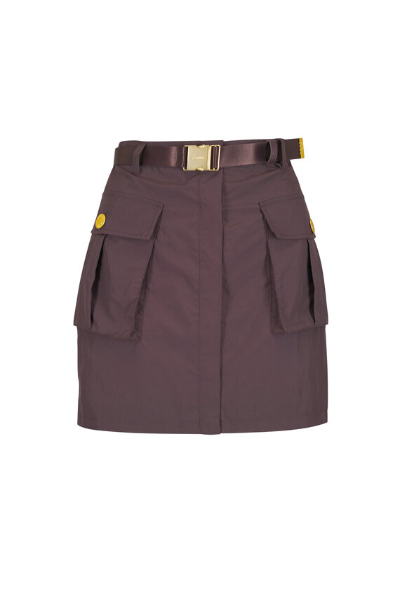 L'Agence Norene Dark Java Mini Skirt - view 1