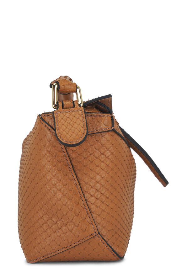 Loewe - Mini Puzzle Edge Caramel Shoulder Bag