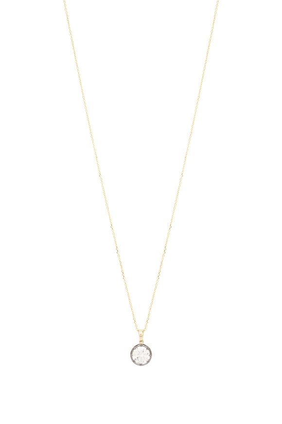 Lowy & Co 18k Yellow Gold Diamond Necklace