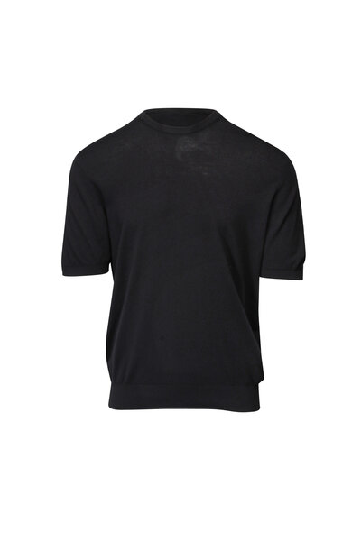 Tom Ford - Brown Garment Dyed Cotton & Silk Polo