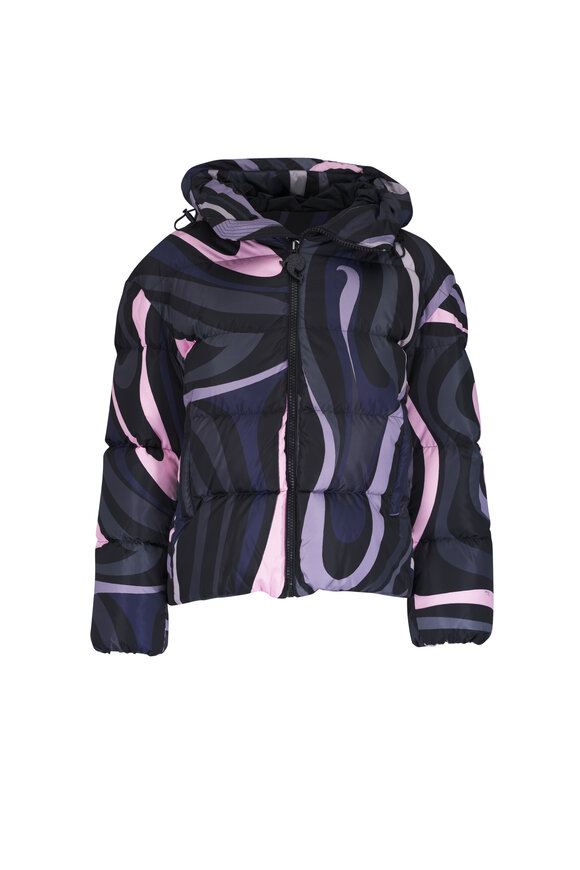 Pucci Marmo Print Down Jacket