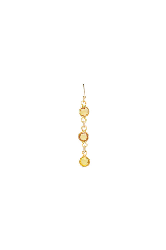 Cristina V. Reilly Citrine Earrings - view 2