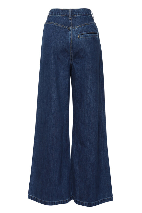 TWP McDougal St Dark Stone Wide Leg Jean - view 2