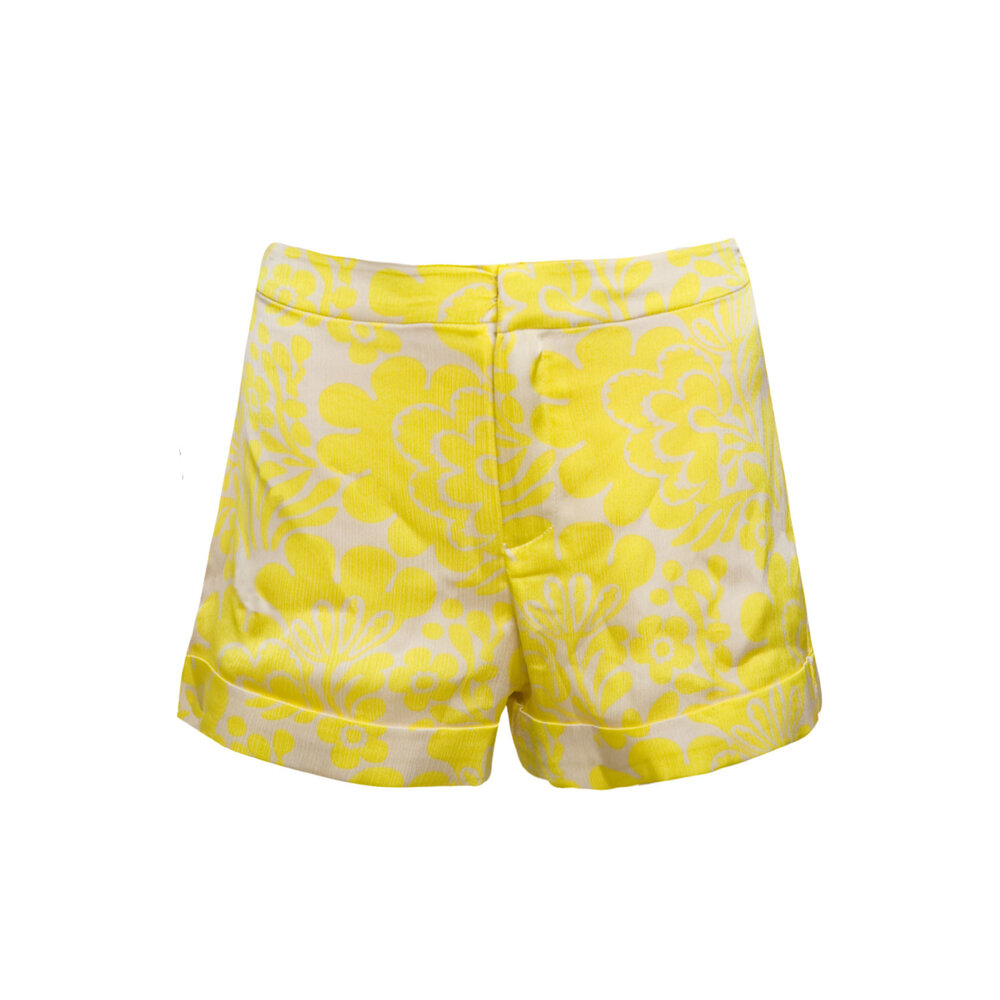 【PEACEMINUSONE】 Daisy Shorts #1 Yellow PMO DAISY SHORT PANTS #1 YELLOW（peaceminusone Peaceminusone