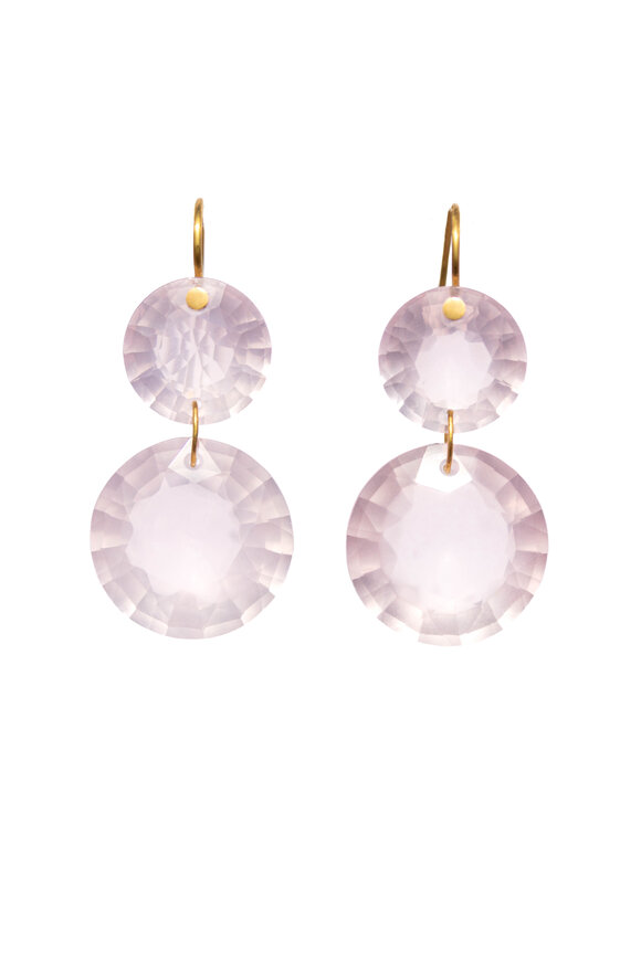 Brunello Cucinelli - Black Monili Loop Earrings | Mitchell