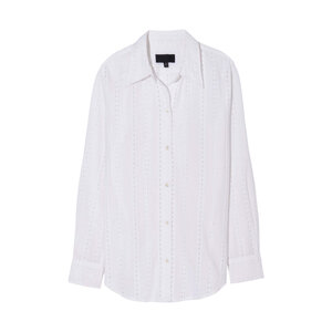 LOHEN EYELET SHIRT ホワイト LOHEN EYELET SHIRT ホワイト