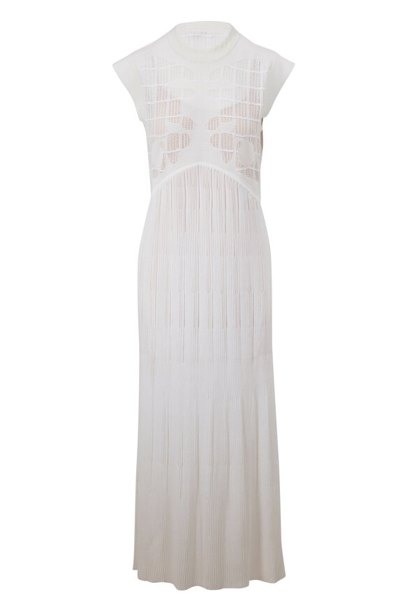 Chloé - Iconic Milk Sleeveless Knit Maxi Dress