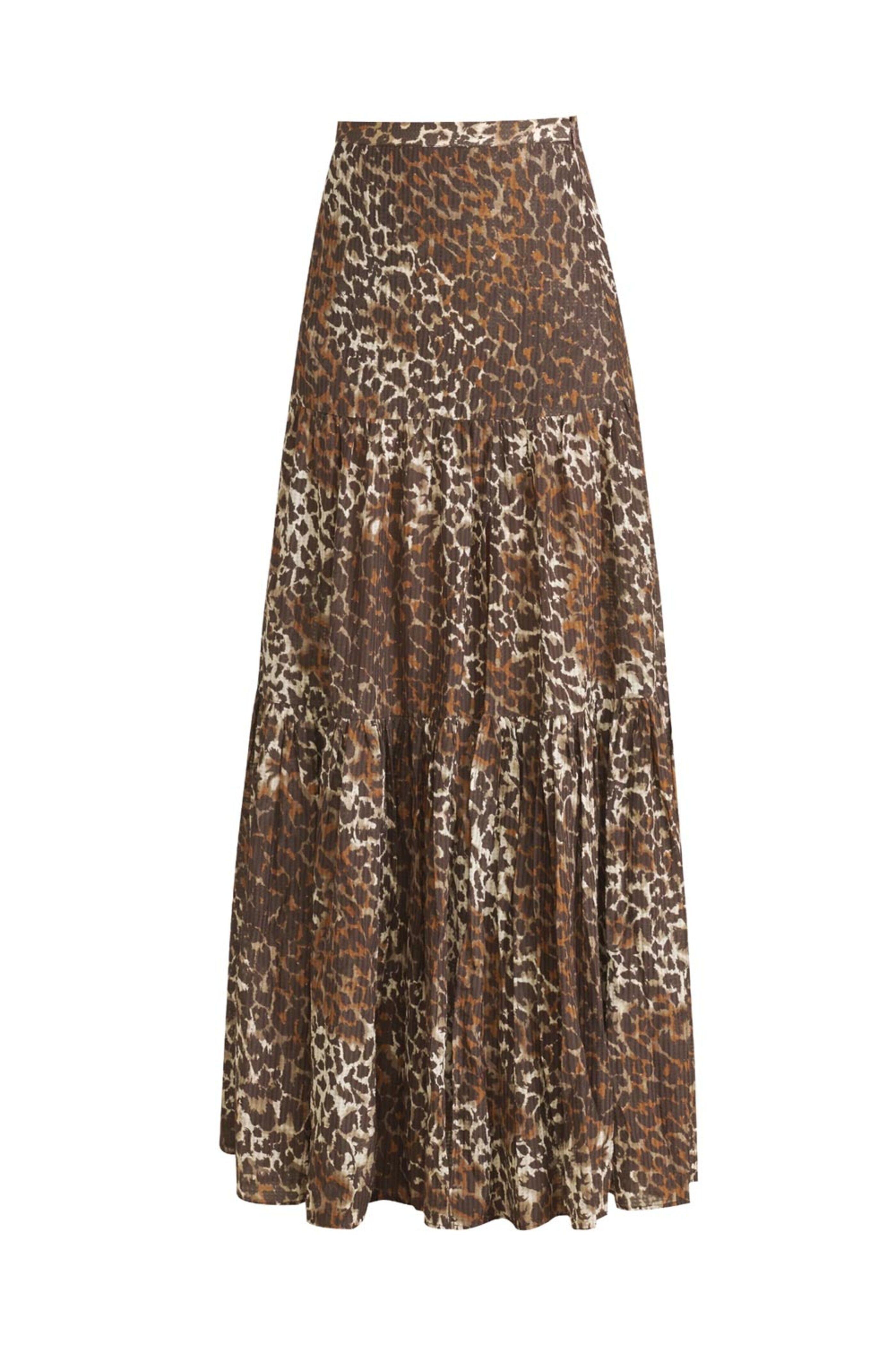 Veronica Beard - Leopard Serence Cover Up Maxi Skirt