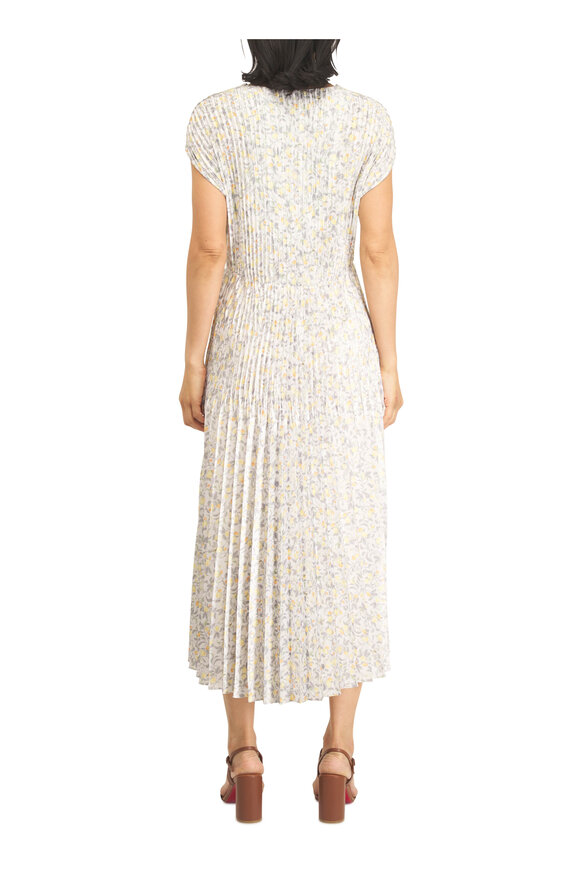 Vince Citrine Bloom Crushed Dress - view 4