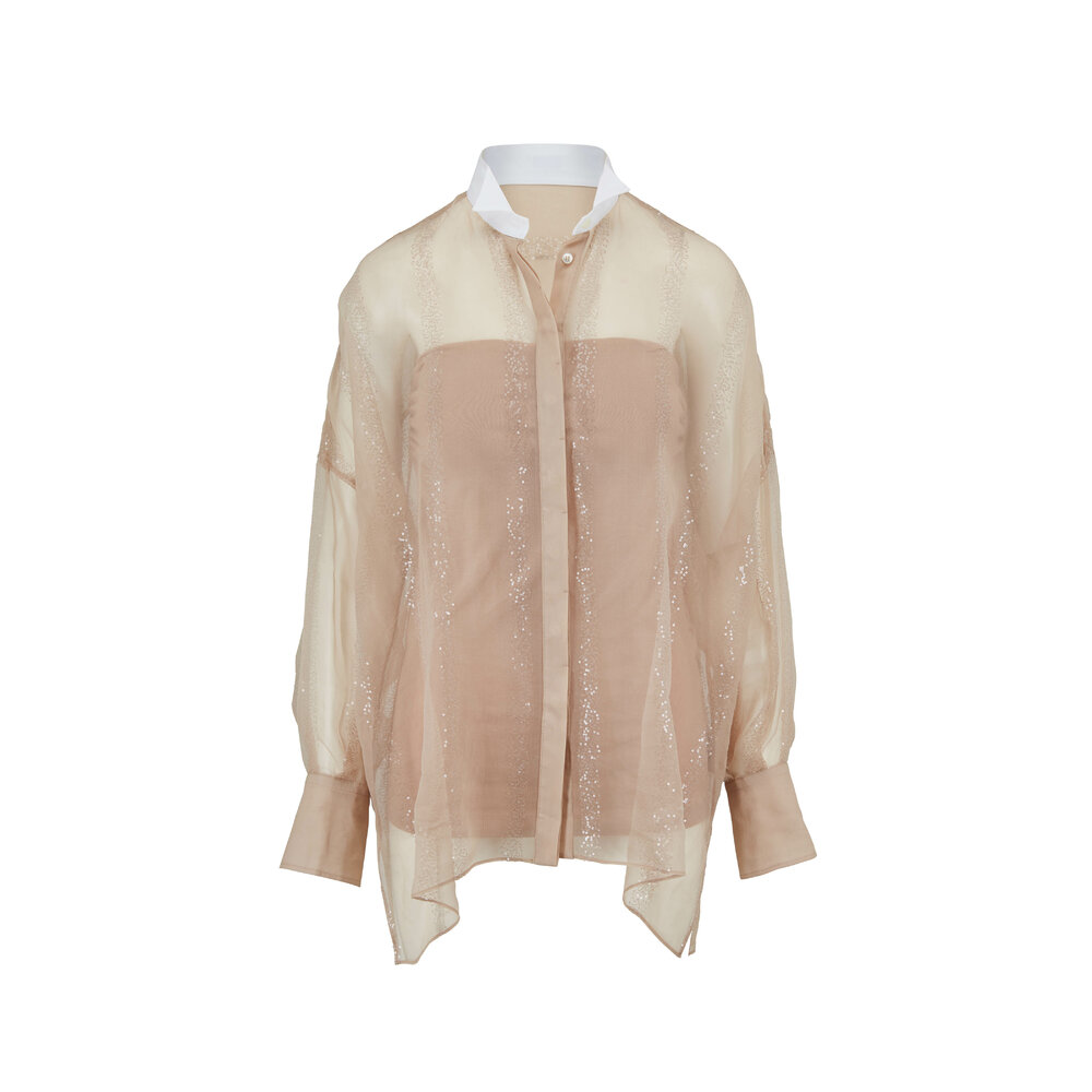 BRUNELLO CUCINELLIパーカ Brunello Cucinelli Super 150s Wool Prince Of Wales Blazer