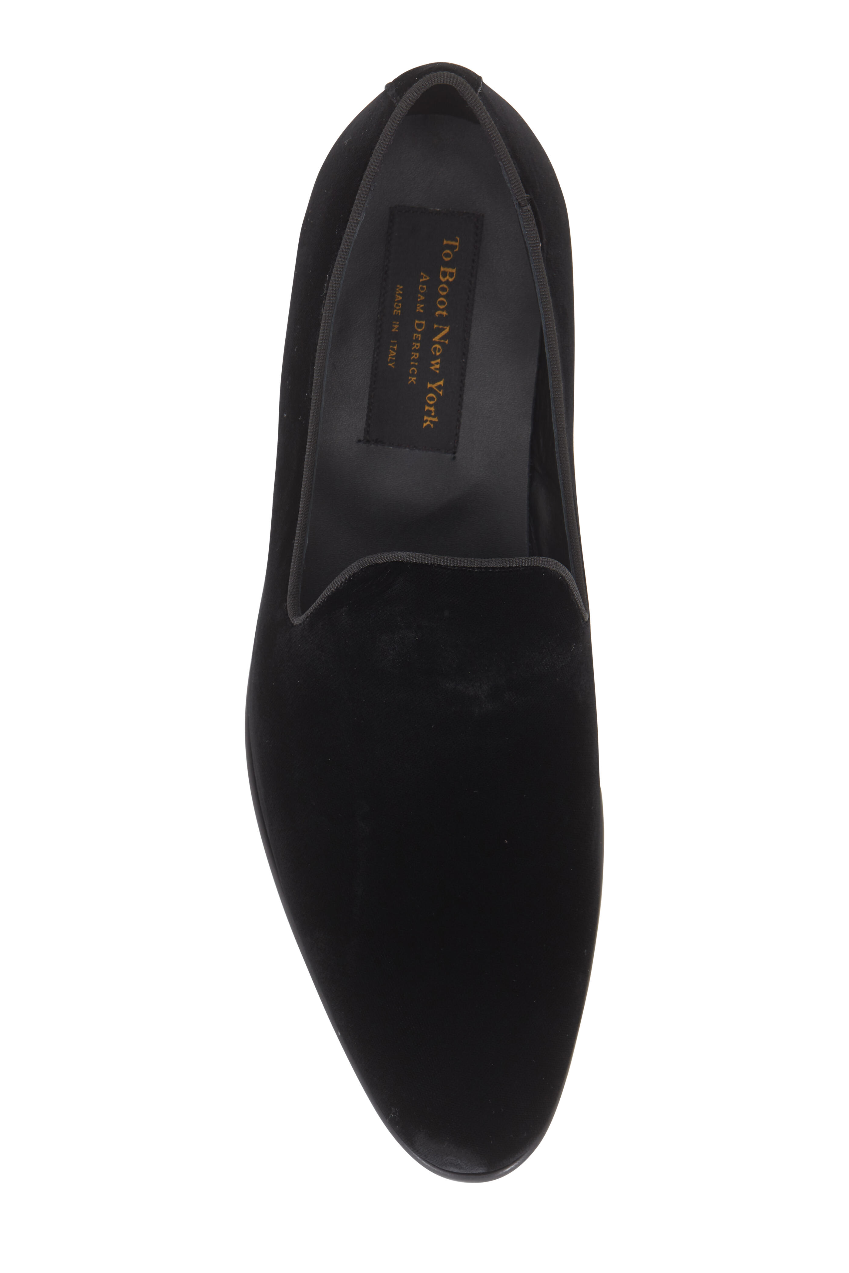 To Boot New York - Bolton Black Velvet Loafer