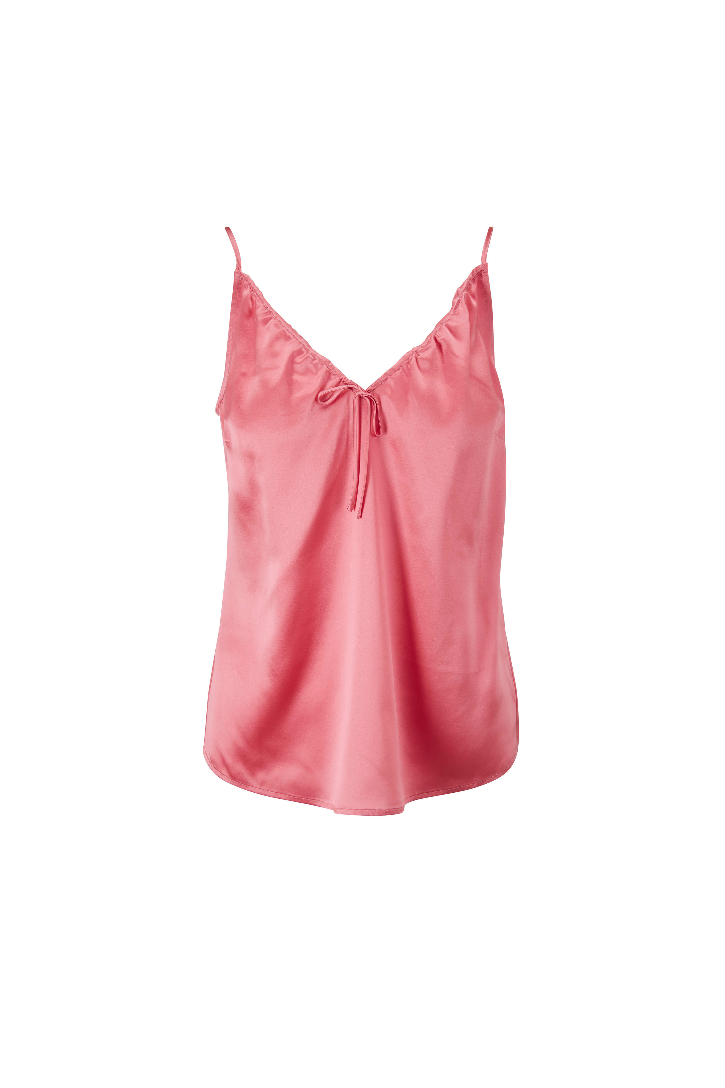 Paige - Janae Pink Silk Tank Top