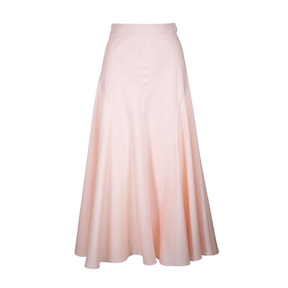 CHACOTT - stina bicolor pull-on skirt パールピンク stina / bicolor pull-on skirt