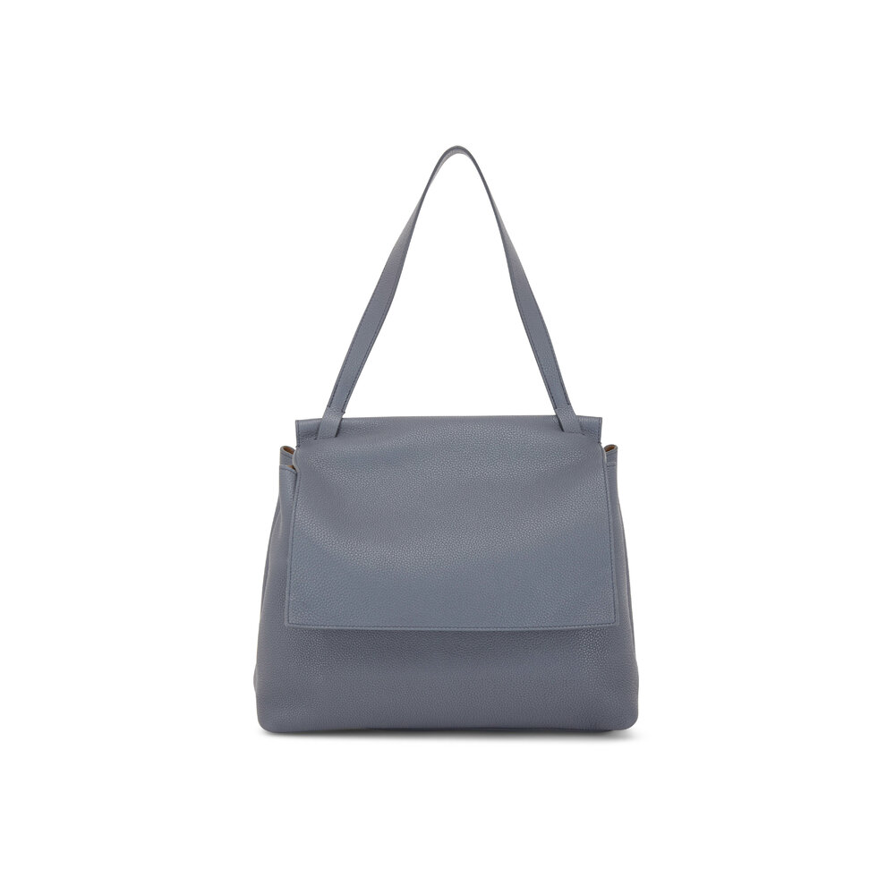 The Row - Sidekick Two Chrome Blue Shoulder Bag | Mitchell