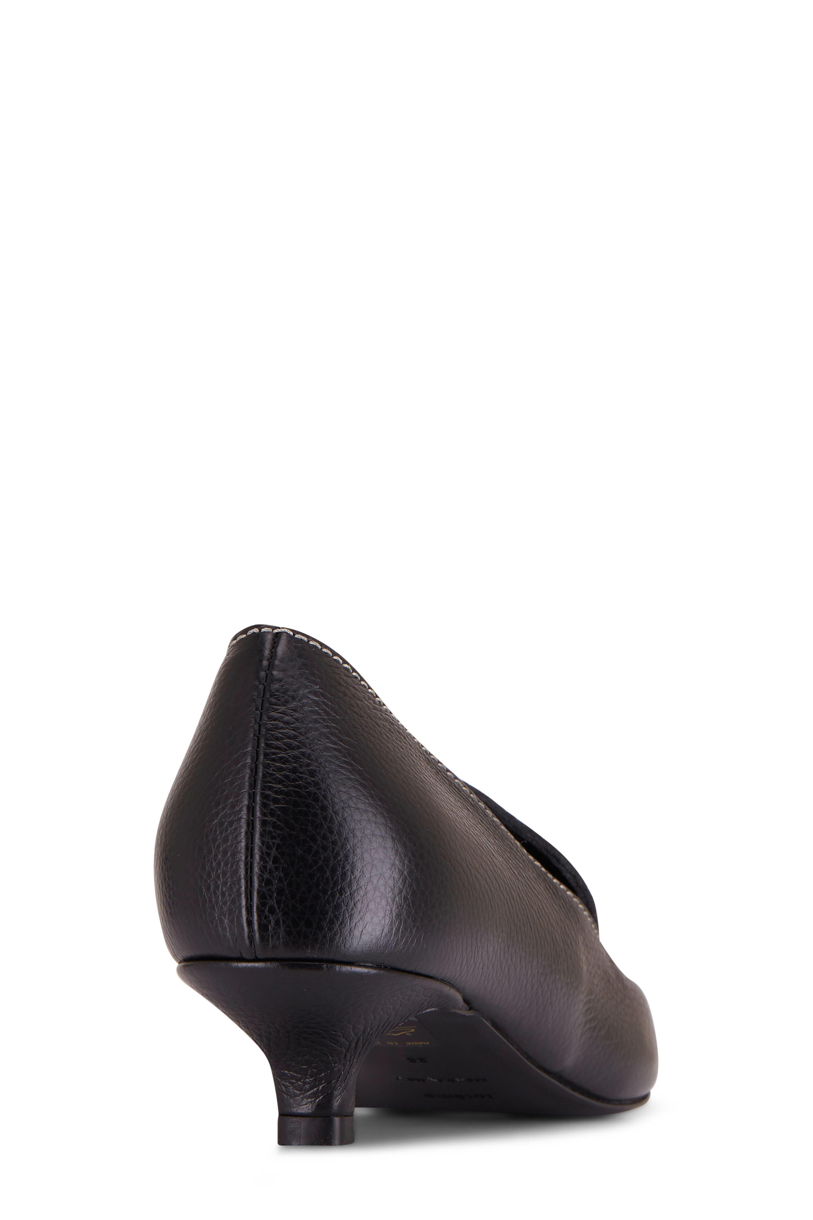 TOTEME Bi-material pumps ブーティ パンプス black Totême Bi-material pumps black | REVERSIBLE