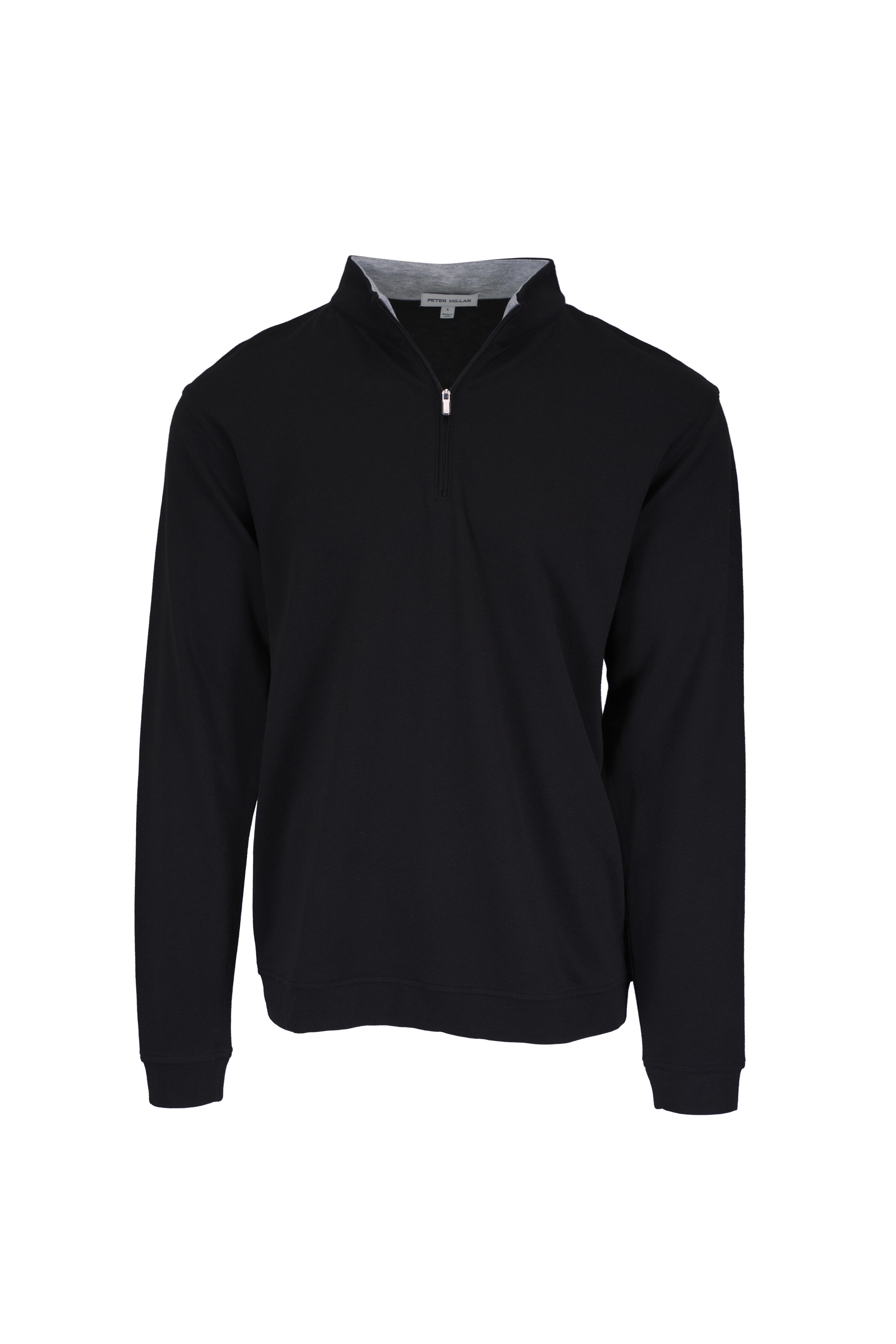 Peter Millar - Crown Comfort Black Pullover