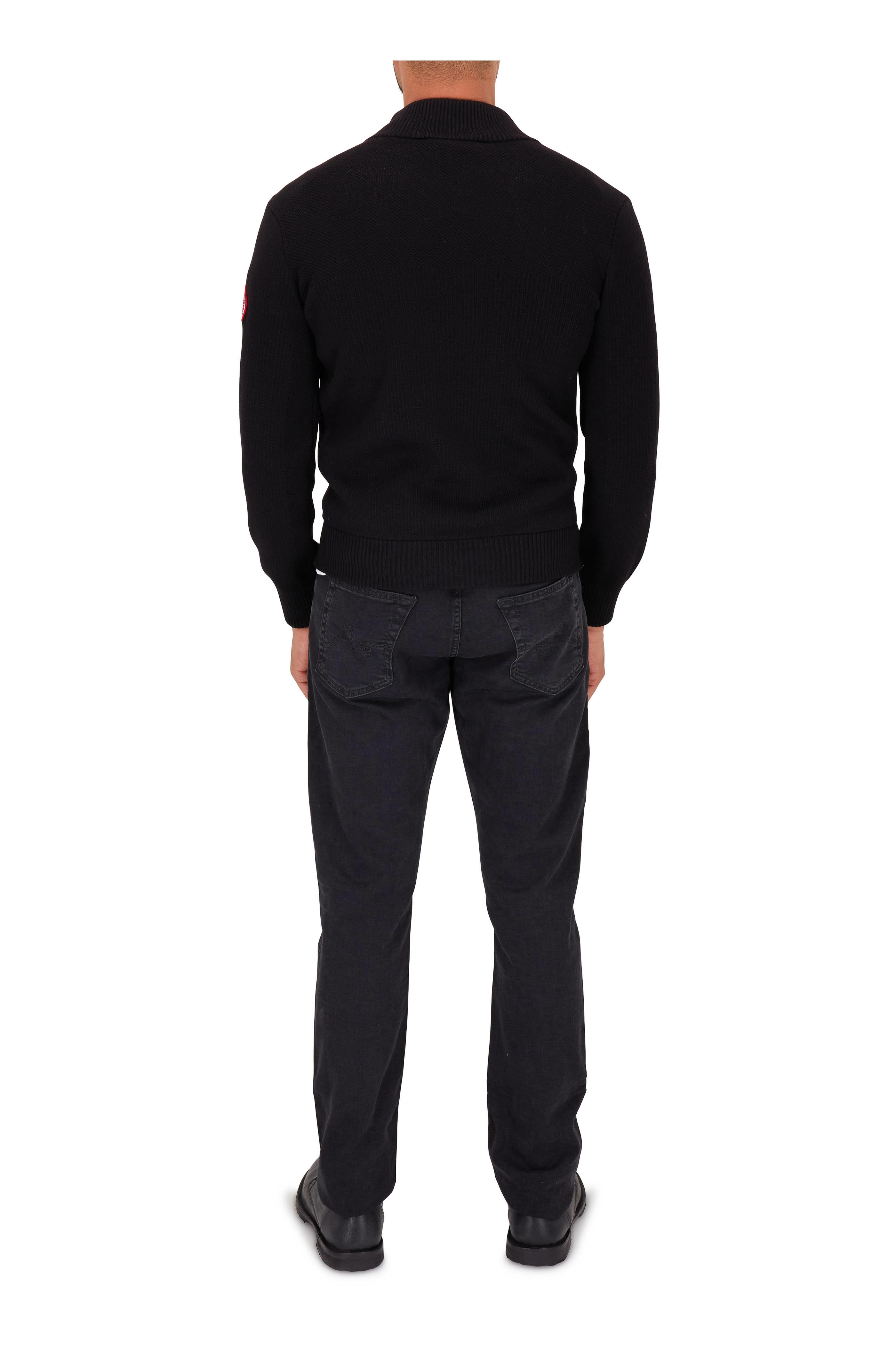 John Varvatos - Portland Black Antiqued Leather Chukka Boot