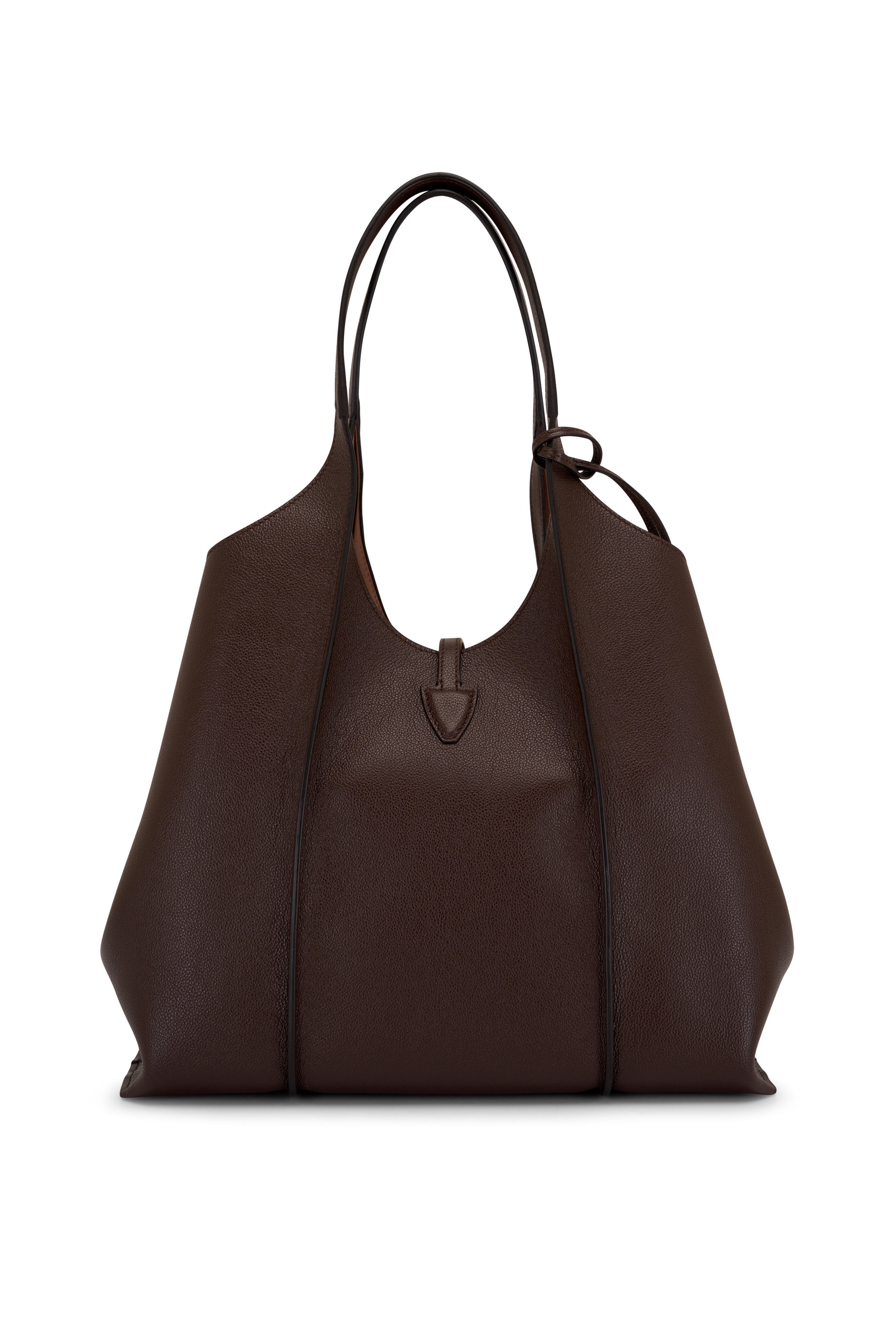 Tod's - Timeless Shopping Bag Maroon Leather Tote