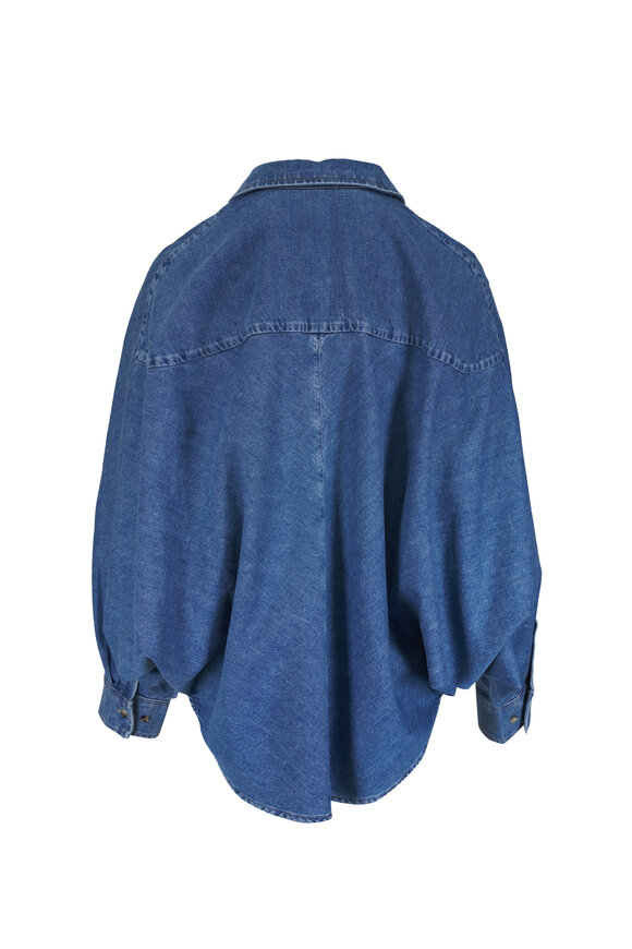 Loewe Light Blue Denim Shirt - view 3