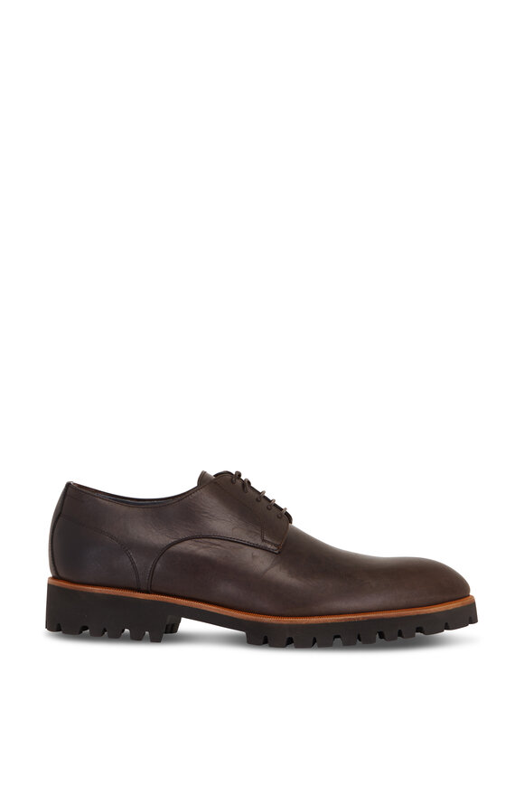 Di Bianco - Nama Mahogany Leather Dress Shoe