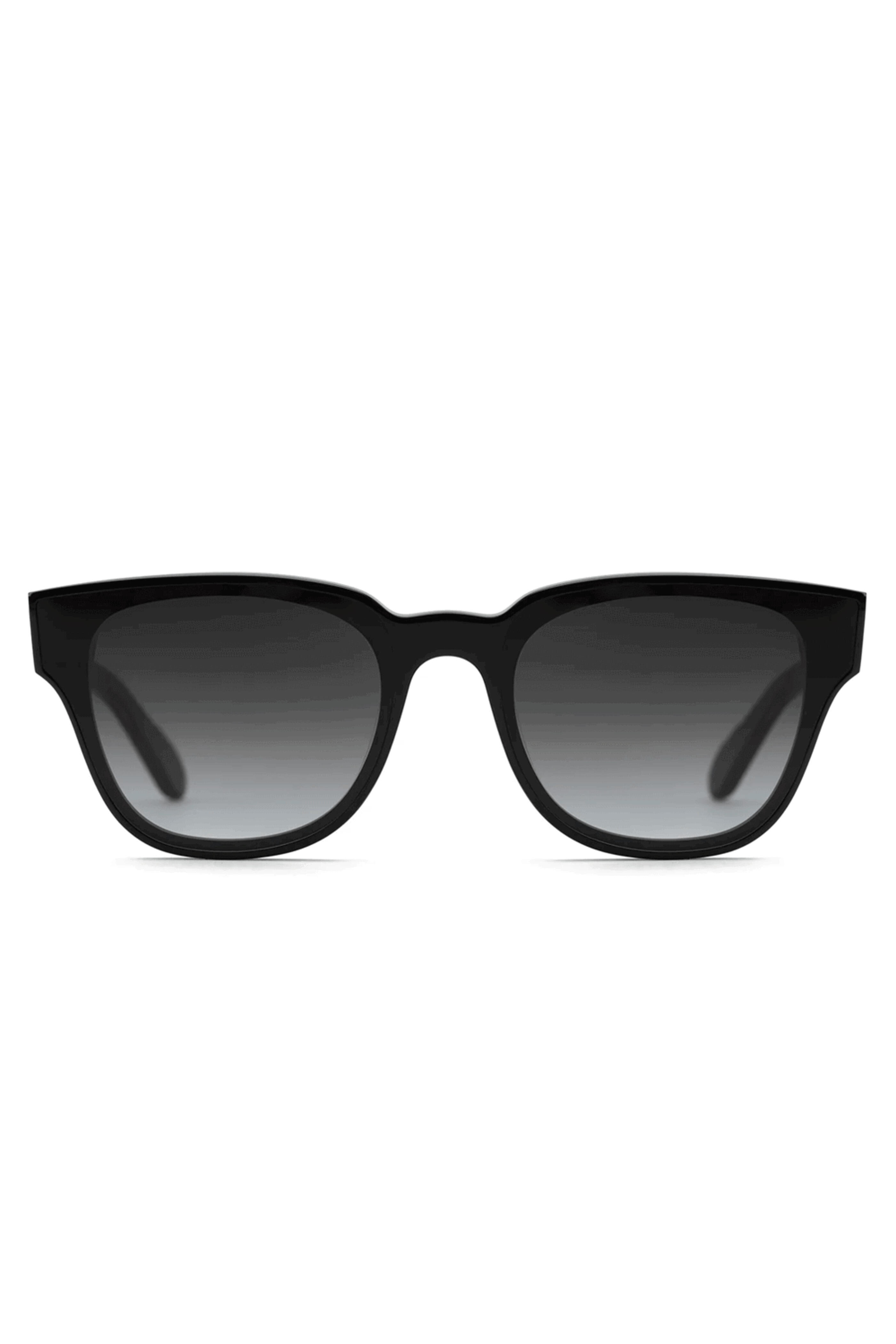Krewe - Webster Nylon Sunglasses in Black - view 1