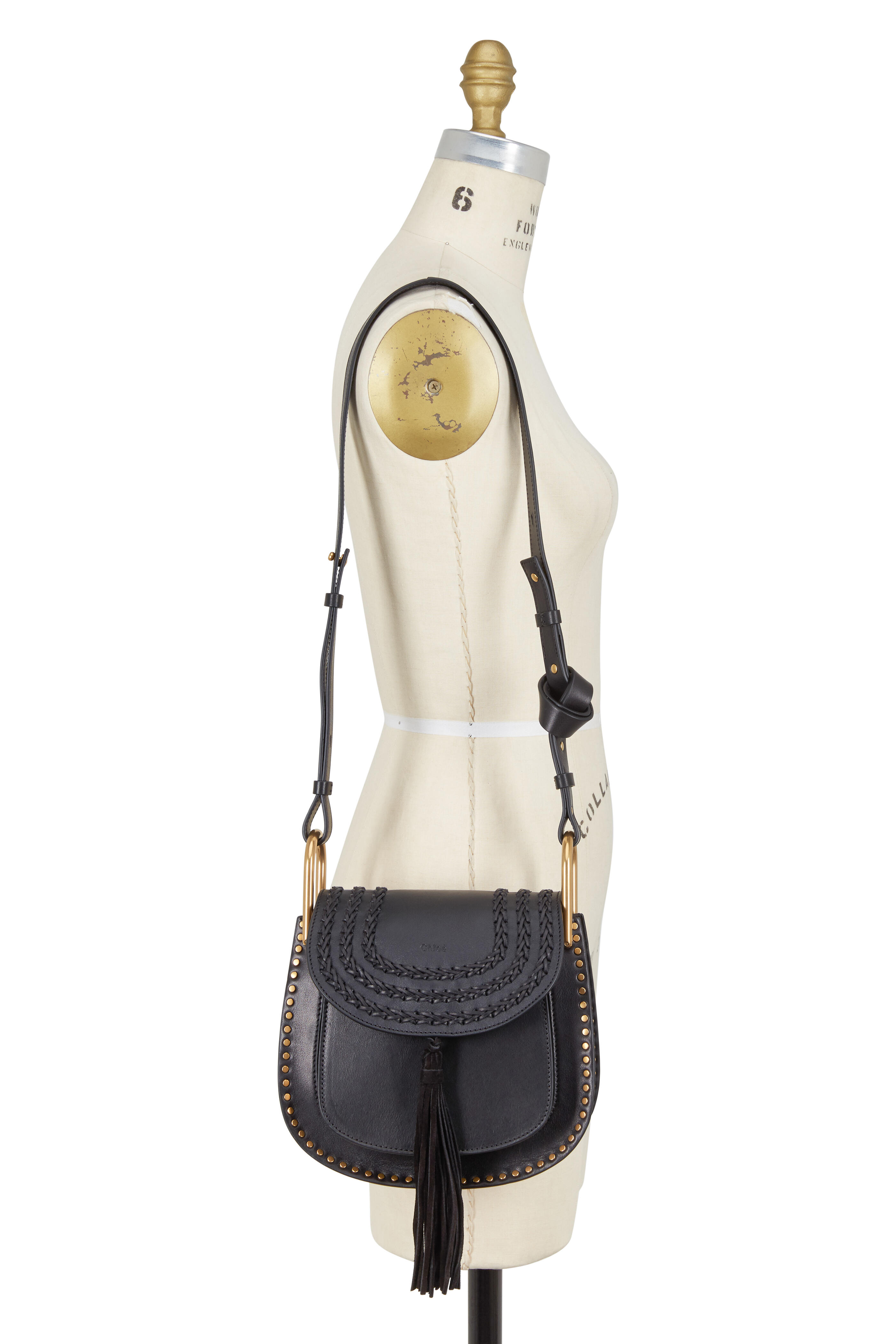 Hudson Hobo (Black) - Designer Leather Handbags