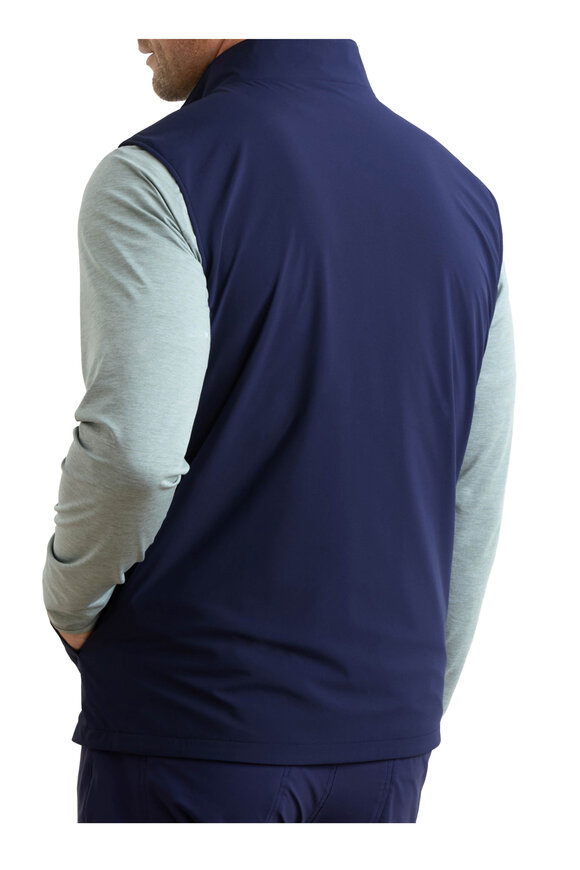 Peter Millar Ryder Reversible Navy Blue Vest - view 2