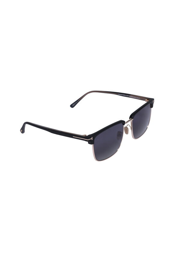 Tom Ford Hudson Sunglasses in Black