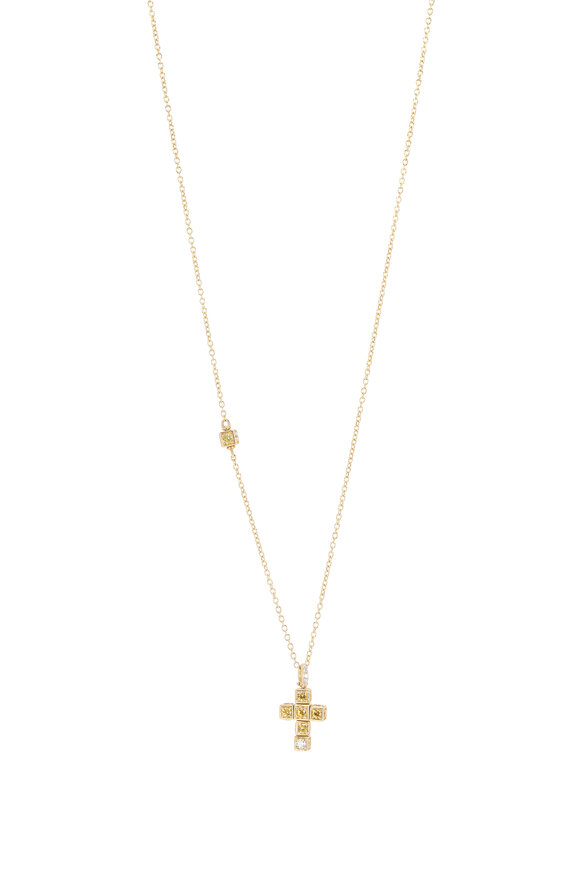 Sydney Evan - Large Pavé Butterfly Pendant Necklace